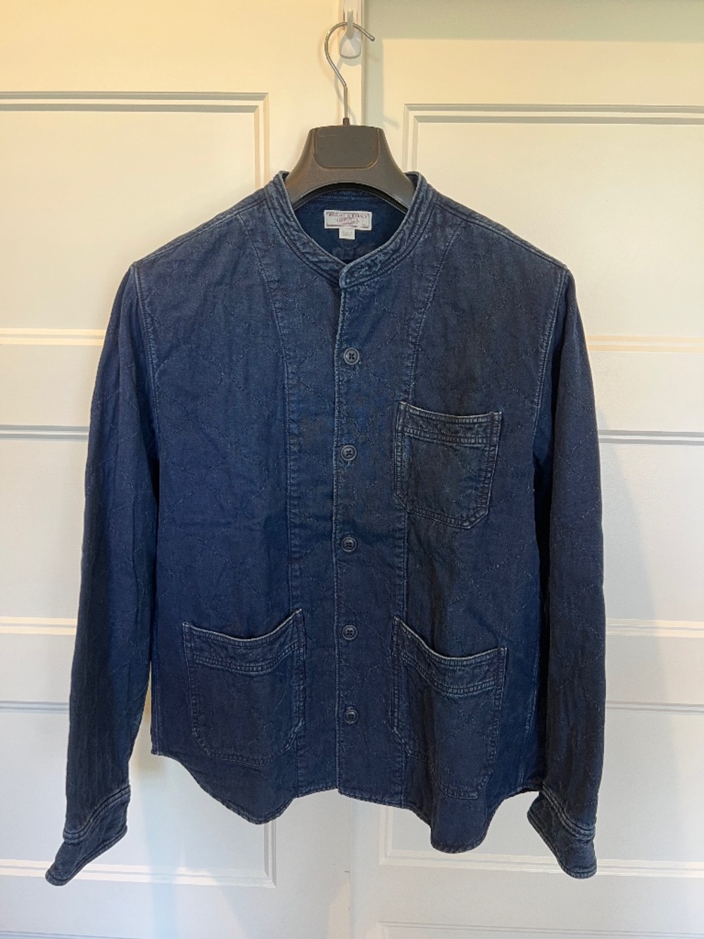 J. Crew Wallace & Barnes Band Collar Coat